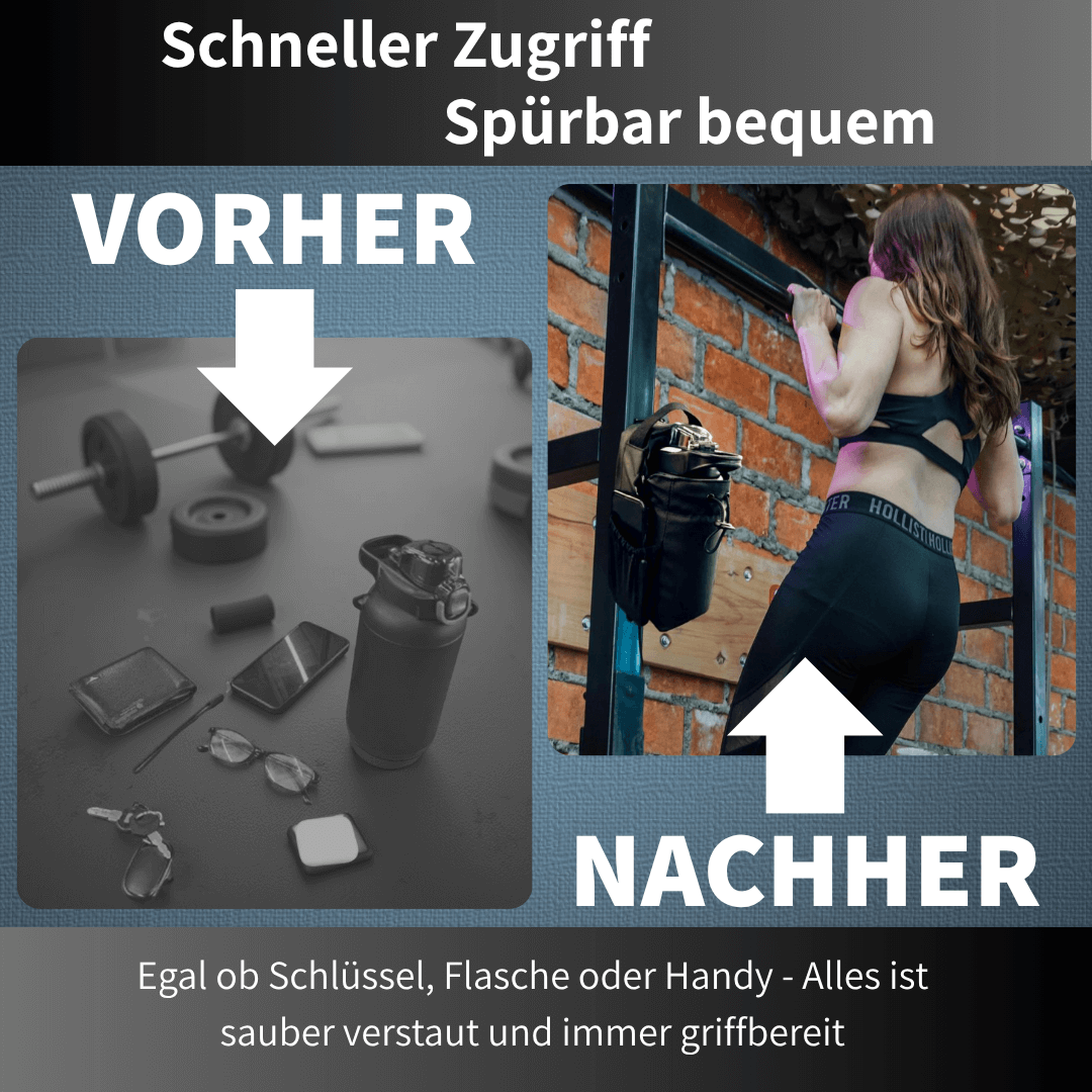 MagStark™ - Stabile Magnettasche schützt deine Wertsachen zuverlässig